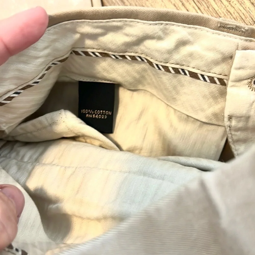 Banana Republic Mens Pants
33x34, Khaki Straight Dress
Career Casual Pockets - Picture 2 of 8